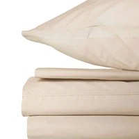 Ensemble Draps Lit Simple - Beige