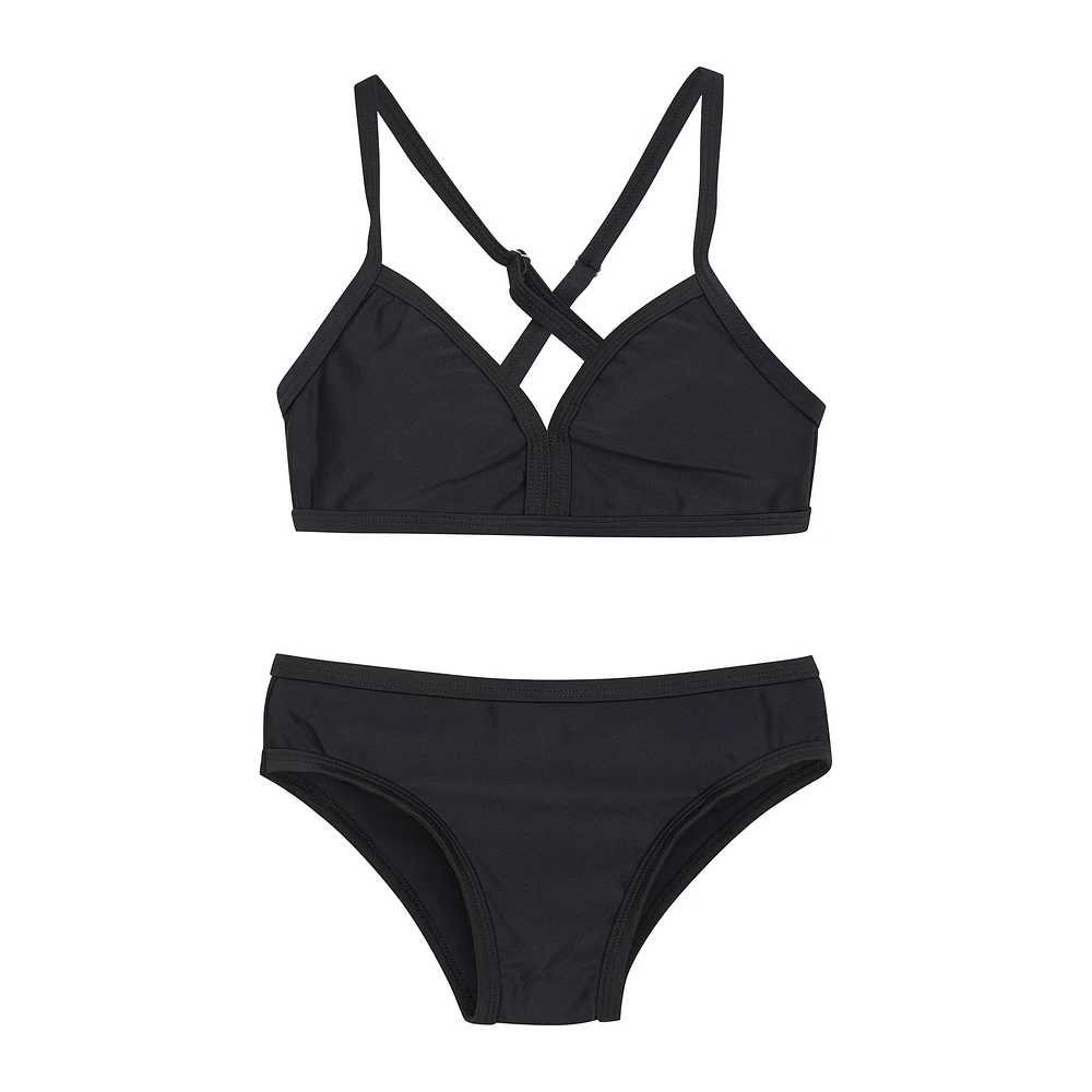 Bikini UV Noir 5-12ans