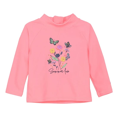 T-shirt Maillot UV Fleurs 9-18mois