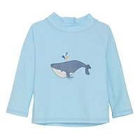 T-shirt Maillot UV Baleine 9-18mois