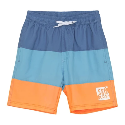 Maillot UV Short Colorblock 4-8ans
