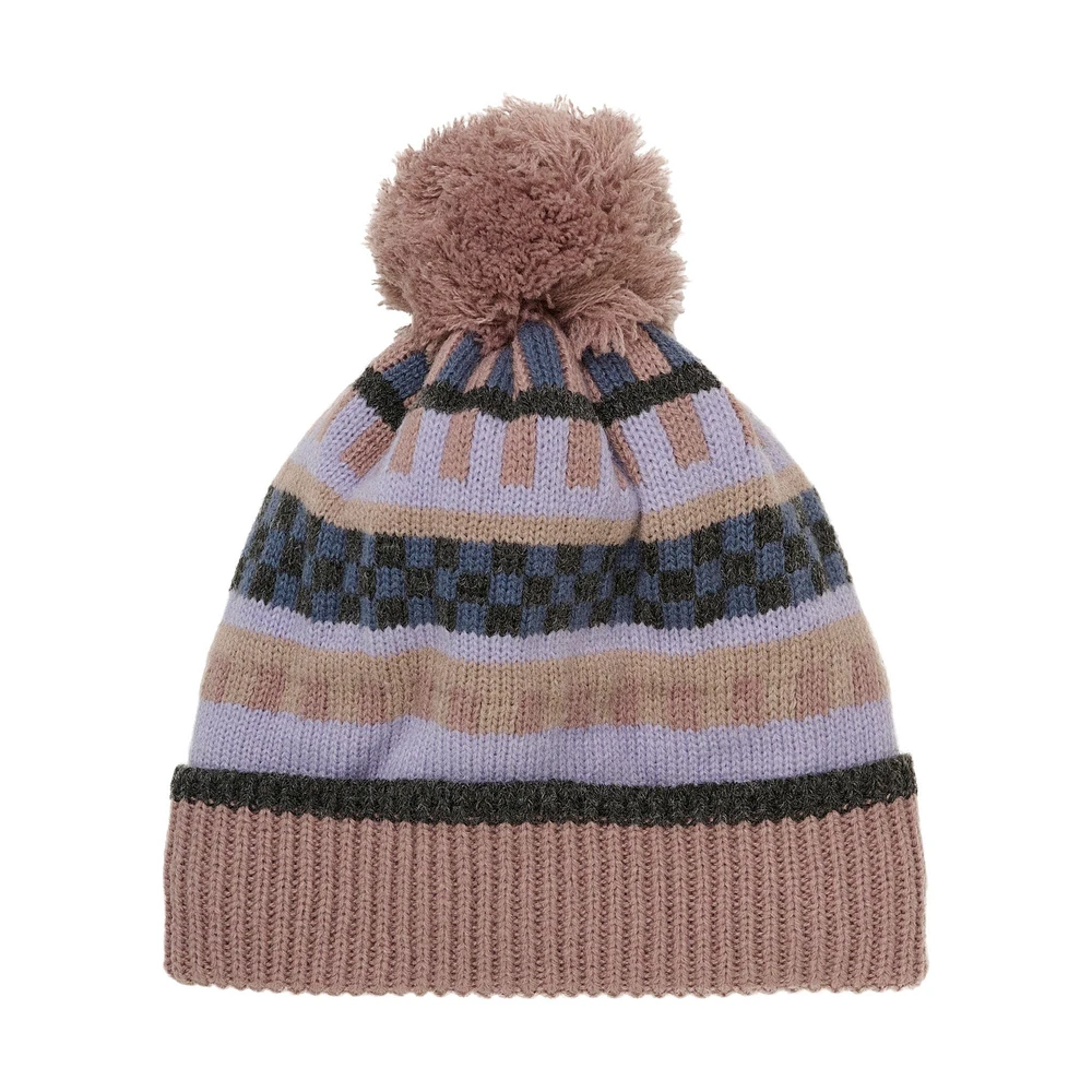Color Kids print Beanie 2-7y