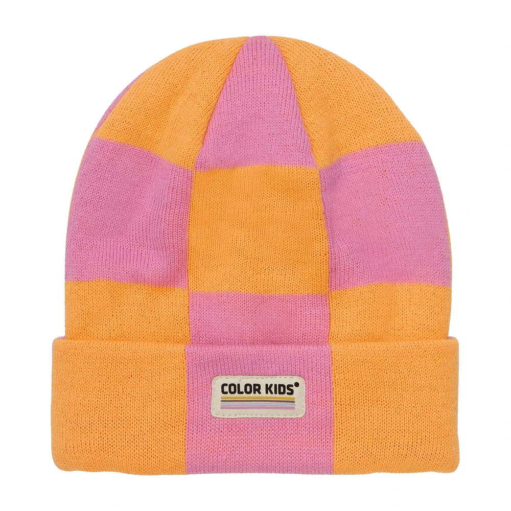 Checkered Beanie 2-7y