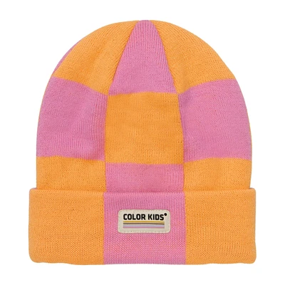 Checkered Beanie 2-7y