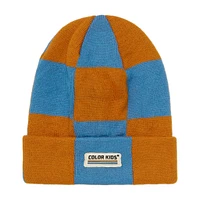 Checkered Beanie 2-7y