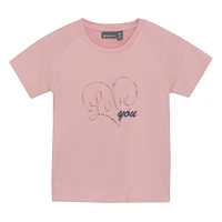 T-shirt Coeur 4-8ans