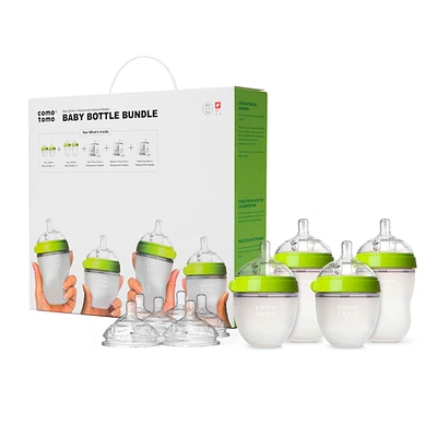Baby Bottles Bundle - Green