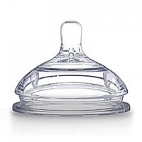 Natural Silicone Nipple 0-3m - Slow Flow