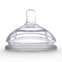 Natural Silicone Nipple 3m+ - Medium Flow