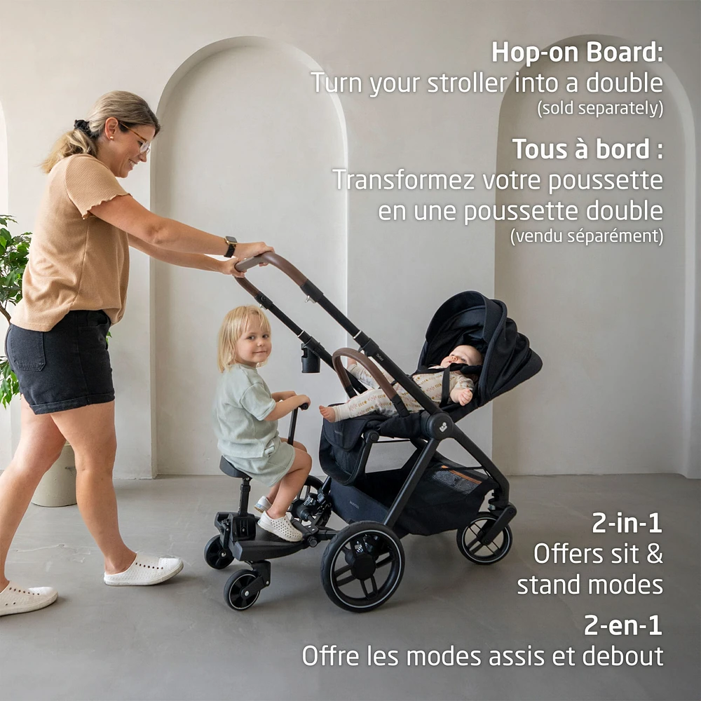 Poussette Oxford - Essentiel Noir