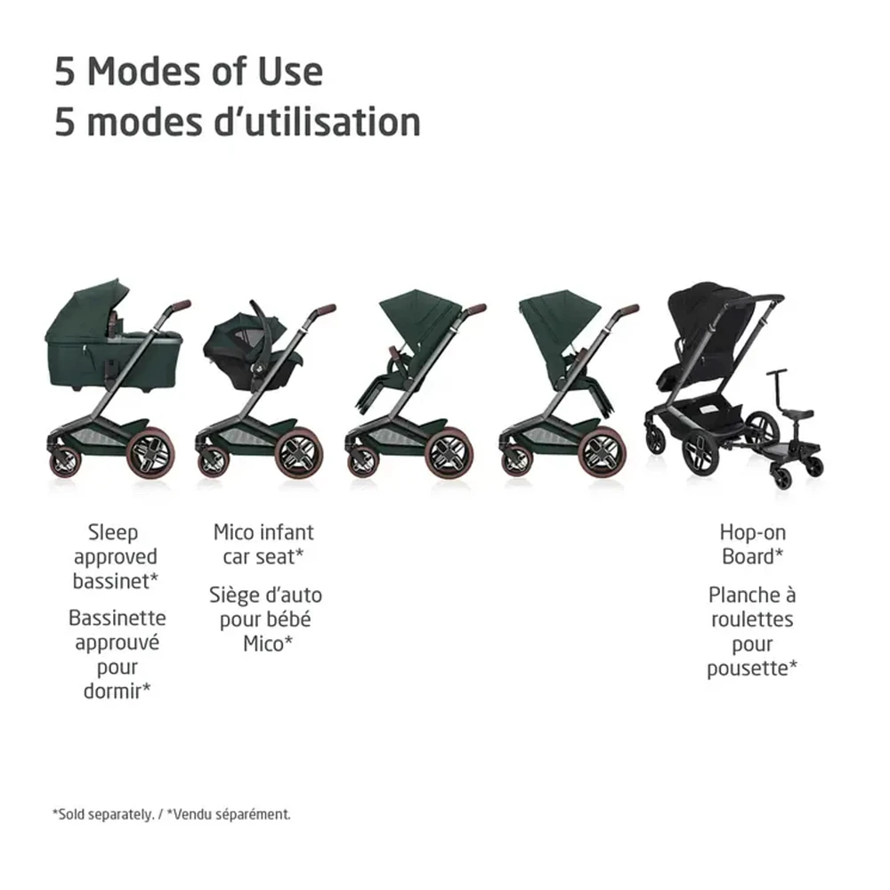 Fame Stroller - Twillic Black