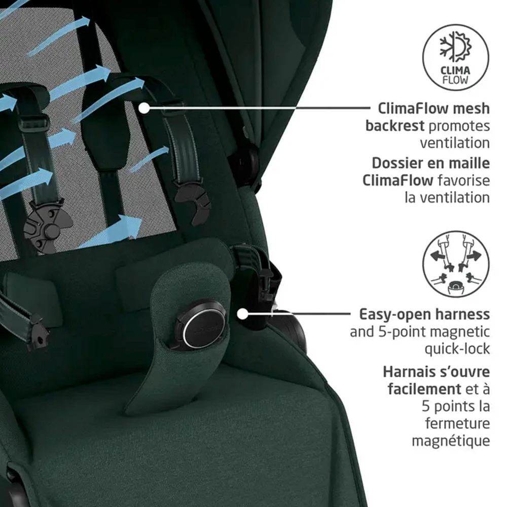 Fame Stroller - Twillic Black
