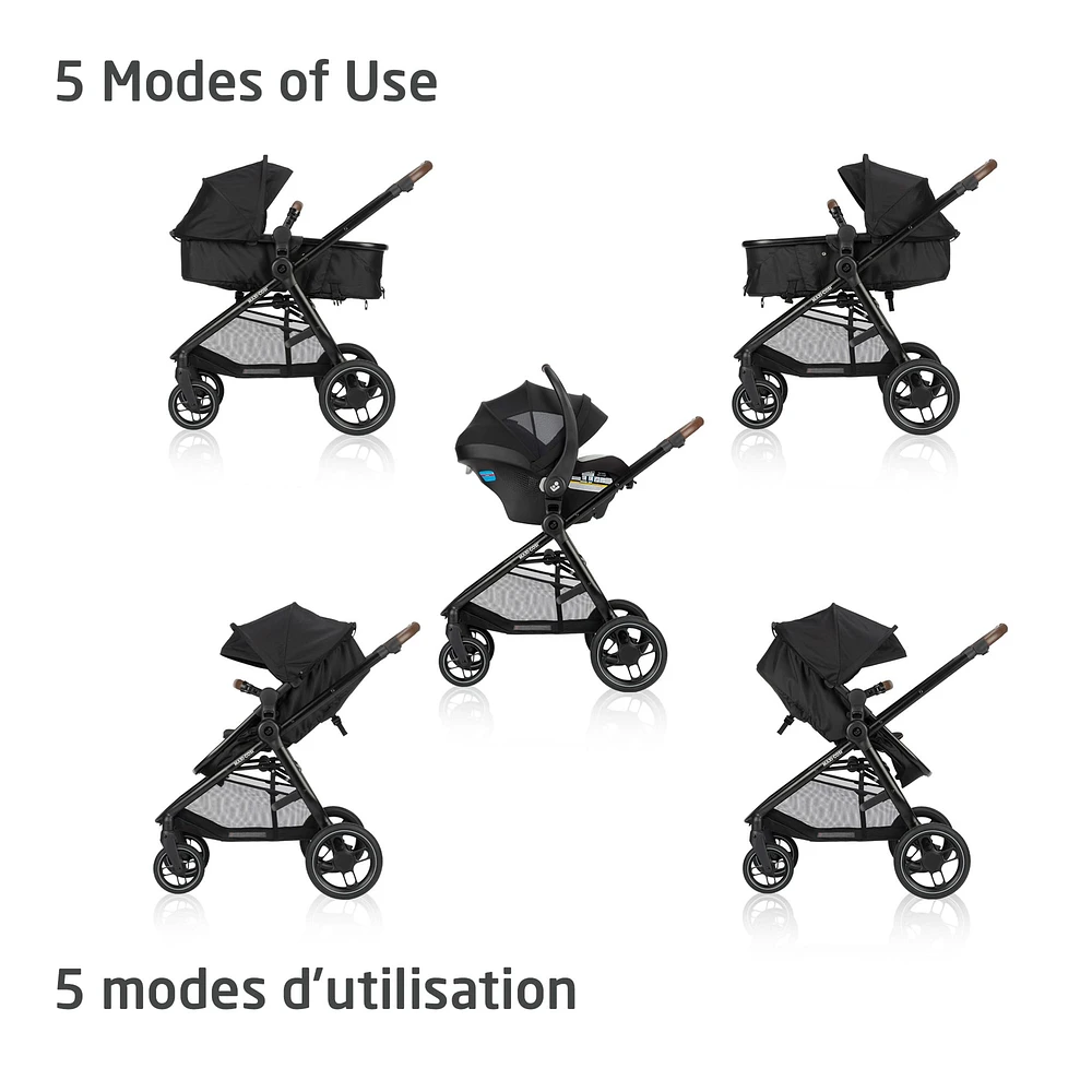 Système de Voyage Zelia Luxe 5 en 1