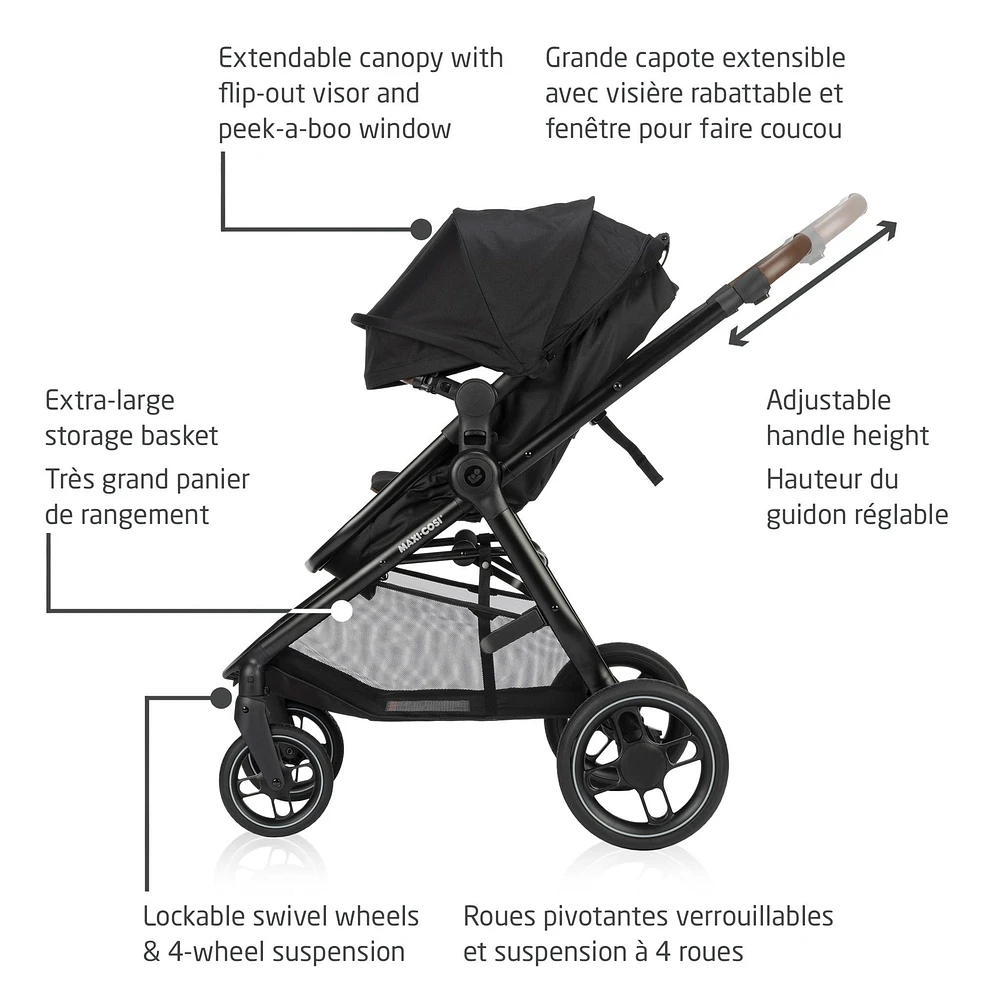 Système de Voyage Zelia Luxe 5 en 1