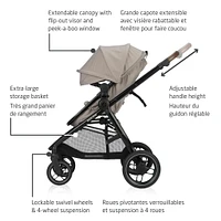 Zelia Luxe 5-in-1 Modular Travel System - New Hope Tan