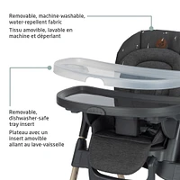 Minla 6-in-1  High Chair - Beyond Graphite