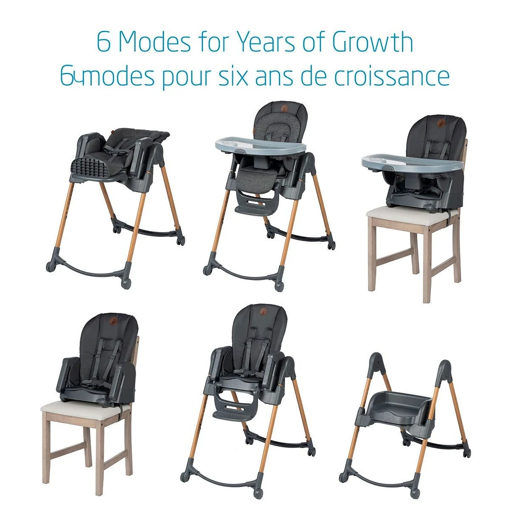 Chaise Haute Minla 6-en-1