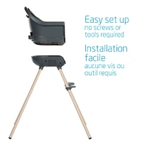 Moa 8-in-1 High Chair - Beyond Graphite