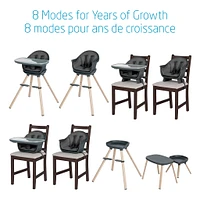 Moa 8-in-1 High Chair - Beyond Graphite
