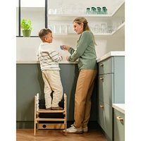 Toucan 3-In-1 Learning Tower - Natural White