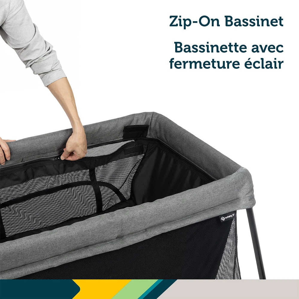 Dream & Go 3-In-1 Travel Crib, Playard & Bassinet