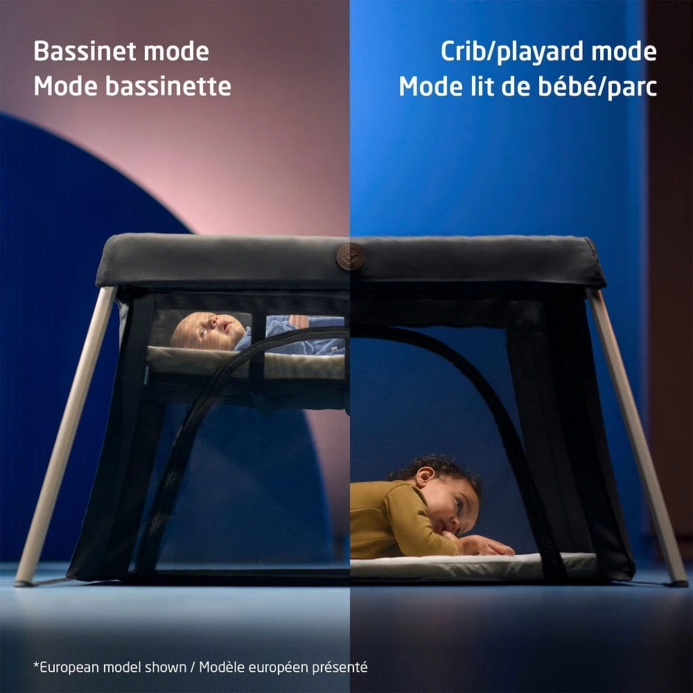 Parc Lit de Voyage pour Bébé Calao Light - Beyond Graphite