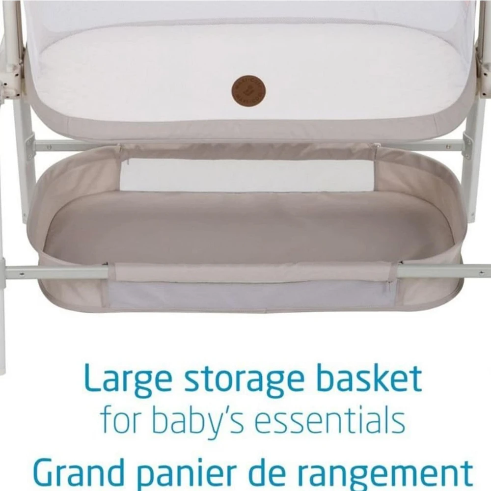 Iora Maxi-Cosi Bedside Bassinet - Sand Horizon