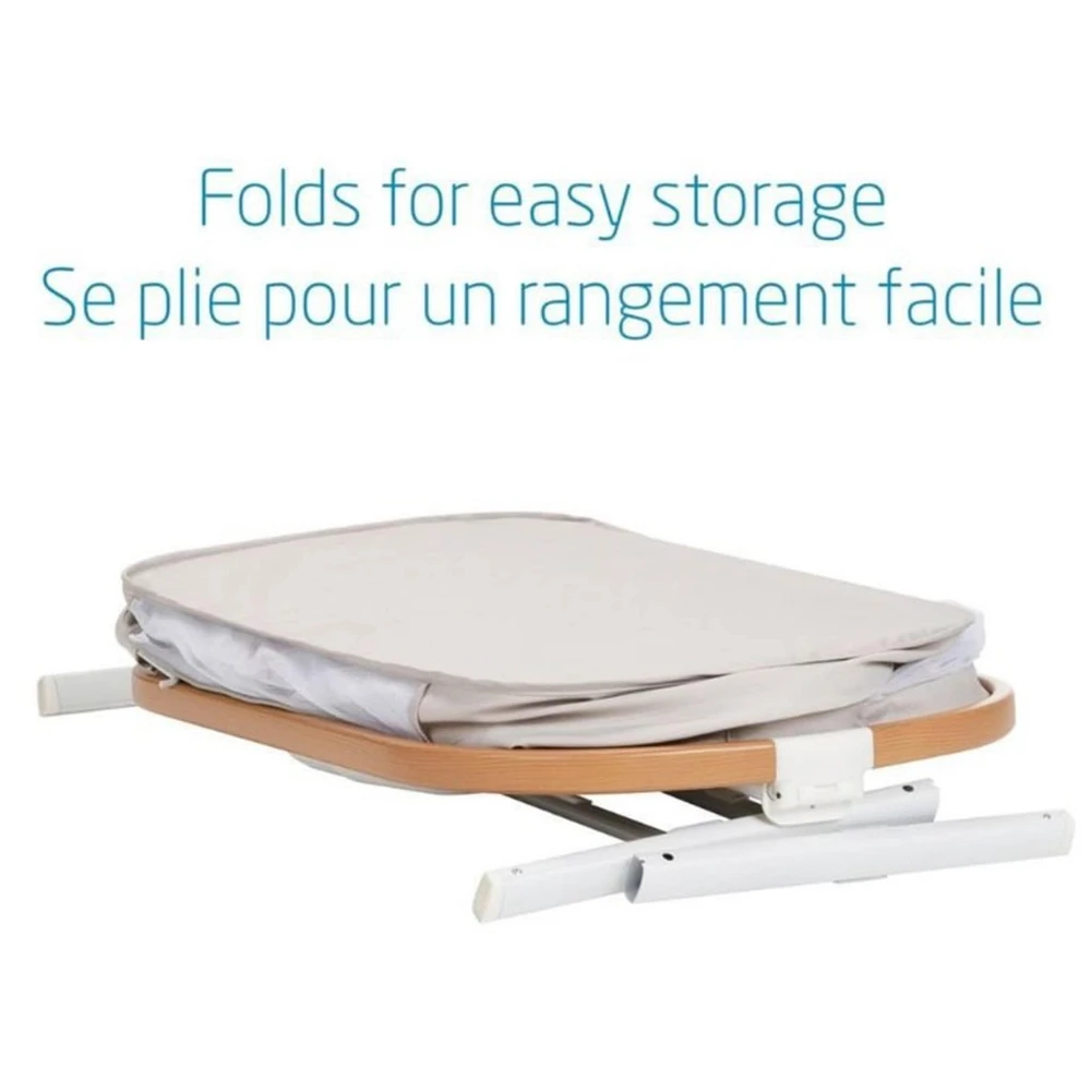Iora Maxi-Cosi Bedside Bassinet - Sand Horizon