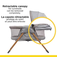 Rocking Bassinet Amherst - Grey
