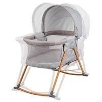 Rocking Bassinet Amherst - Grey