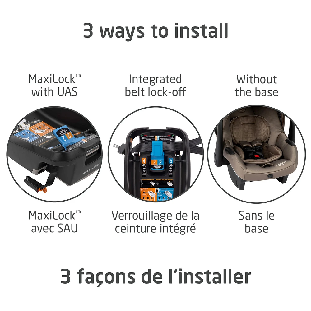 Siège Auto Mico Luxe+ Truffle