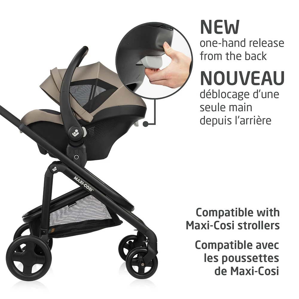 Siège Auto Mico Luxe+ Truffle