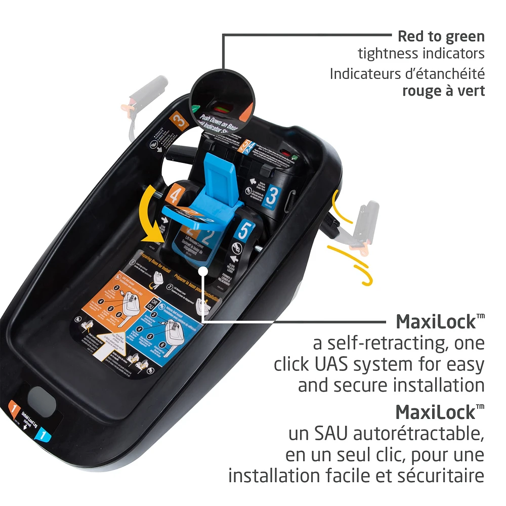 Mico Luxe+ Car Seat - Twillic Black