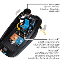 Mico Luxe+ Car Seat - Twillic Black