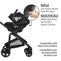 Mico Luxe+ Car Seat - Twillic Black