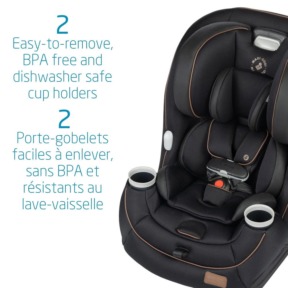 Pria All-in-One Car Seat 4-100lb - Designer Black