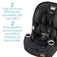 Pria All-in-One Car Seat 4-100lb - Designer Black