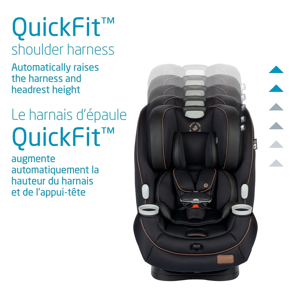 Pria All-in-One Car Seat 4-100lb - Designer Black