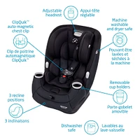 Siège d'Auto Pria All-in-one 4-100lb - Authentic Noir
