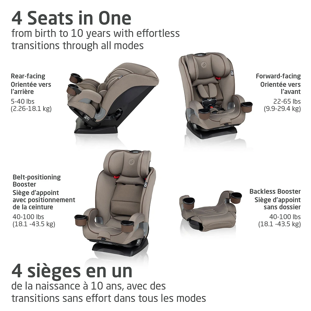 Kani 4in1 Convertible Car Seat -Truffle