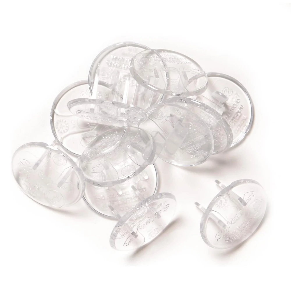 Protecteurs de Prise (12) - Transparent