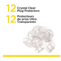 Protecteurs de Prise (12) - Transparent