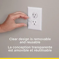 Protecteurs de Prise (12) - Transparent