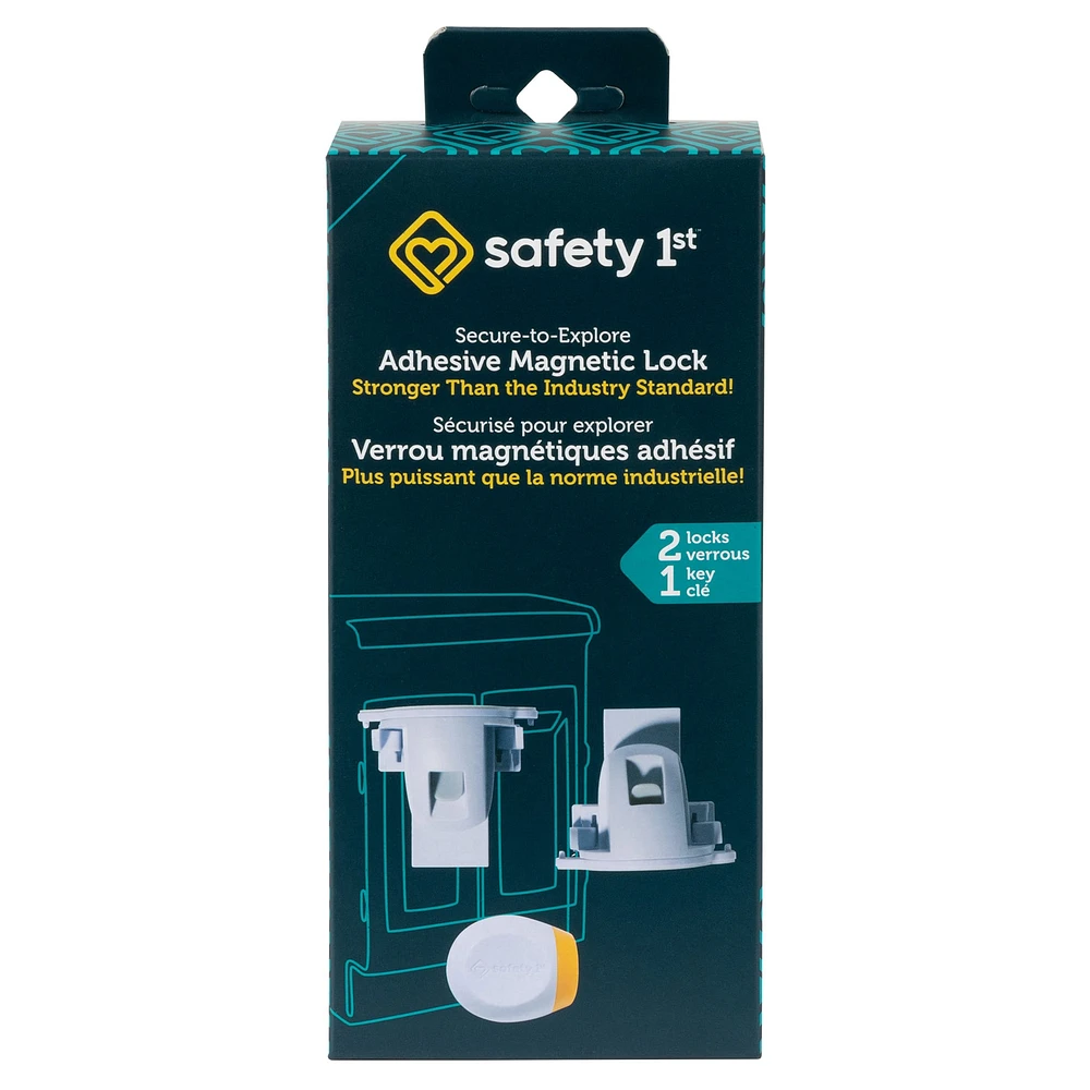 Adhesive Magnetic Locking System