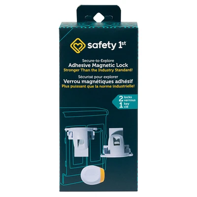 Adhesive Magnetic Locking System 