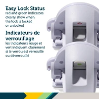 Adhesive Magnetic Locking System 