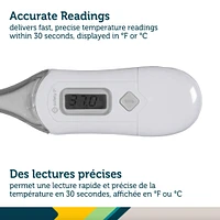 Thermomètre 3en1 - Gris