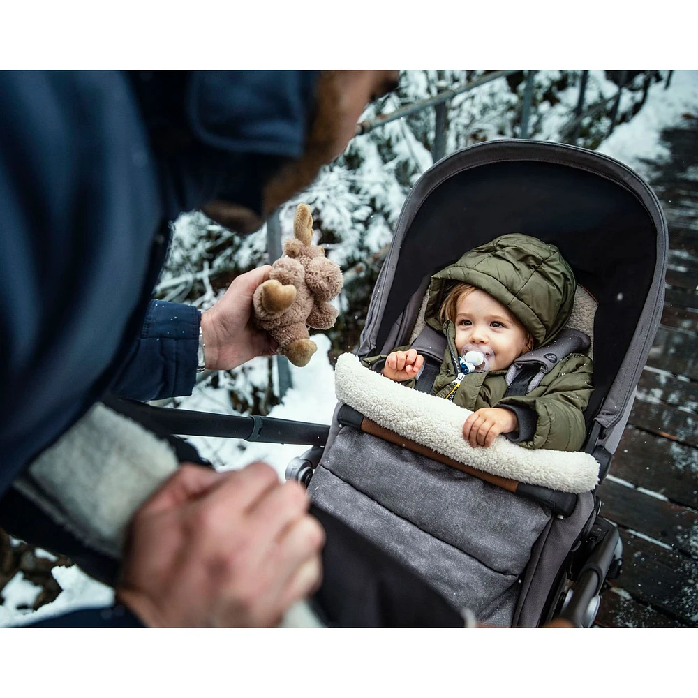 2-in-1 Footmuff - Essentiel Black