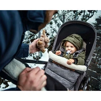 2-in-1 Footmuff - Essentiel Black