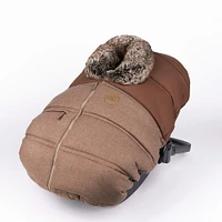 Housse de Siège d'Auto Hiver - Collection Laine - Choco